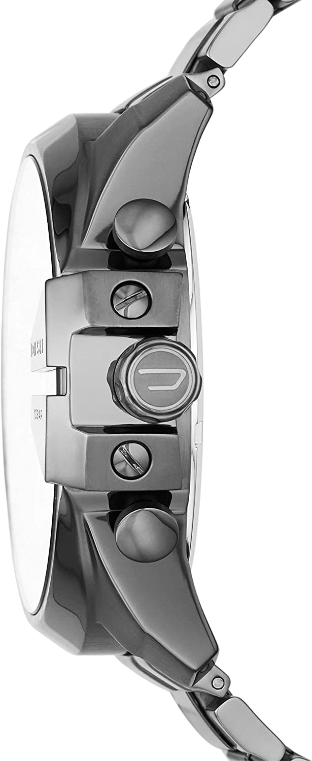 Diesel Men's Mega Chief Stainless Steel Chronograph Quartz Watch - Image 2